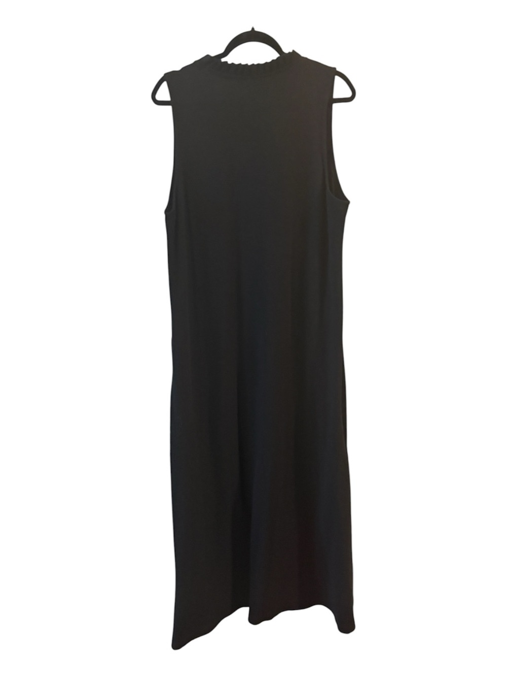 Parsley & Sage Black Maxi Dress Size Large Sleeveless Pockets Boho NWT - Picture 3 of 16